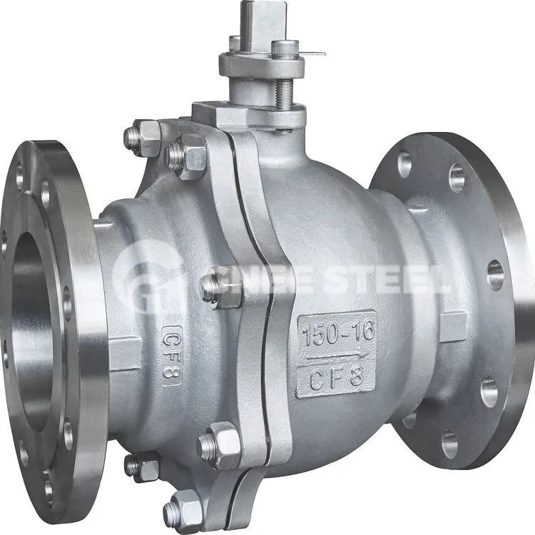 2 gabalu peldošs lodveida vārsts