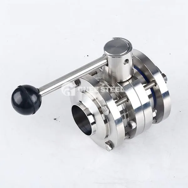 3 gabalu tauriņa vārsts