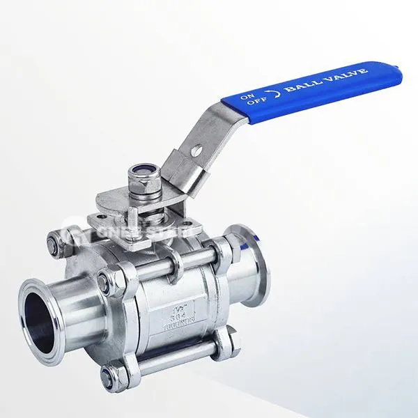 3- gabala manuālas lodīšu vārsti