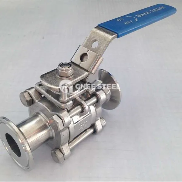 3- gabals vītņots bumbiņas vārsti