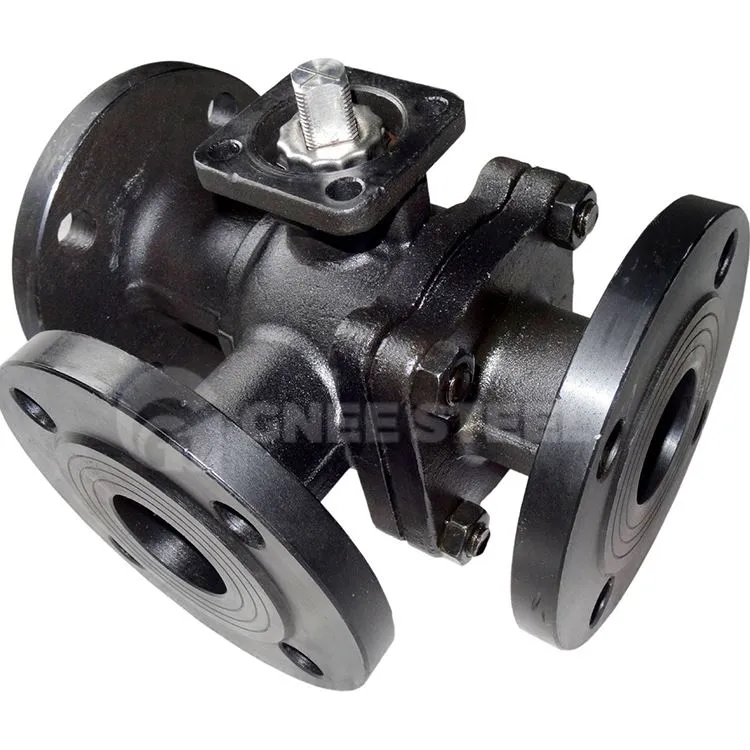 Trīsceļu metāla lodveida vārsts