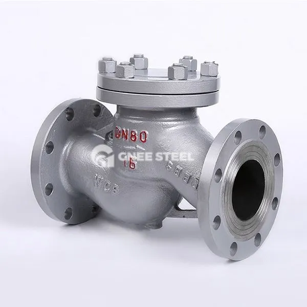 API lietā tērauda pretvārsts