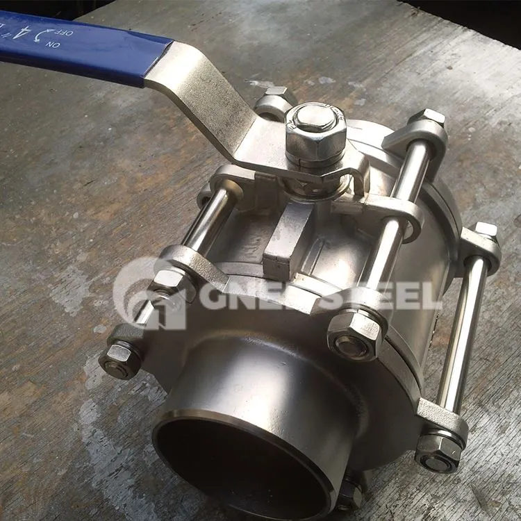 Sadurmetināšanas lodveida vārsts