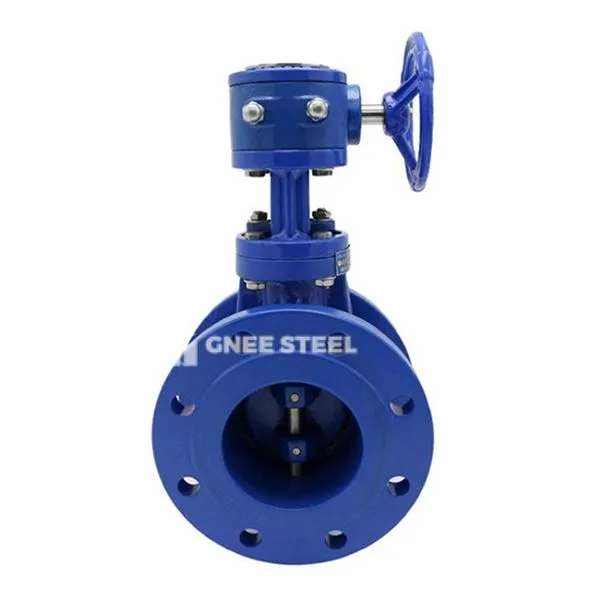 Oglekļa tērauda tauriņa vārsts