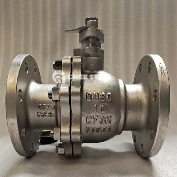 Oglekļa tērauda peldošie lodīšu vārsti