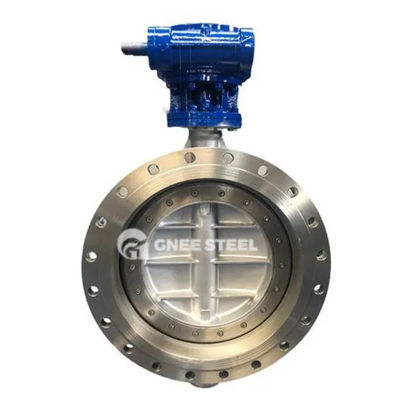 Oglekļa tērauda augstas veiktspējas tauriņa vārsts