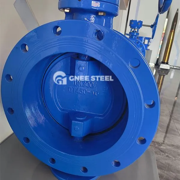 Oglekļa tērauda augstas veiktspējas tauriņu vārsti