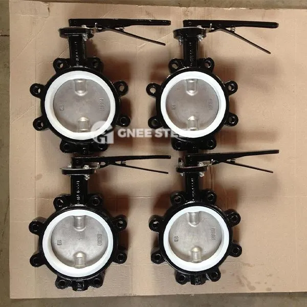 Čuguna tauriņa vārsta lugas tips