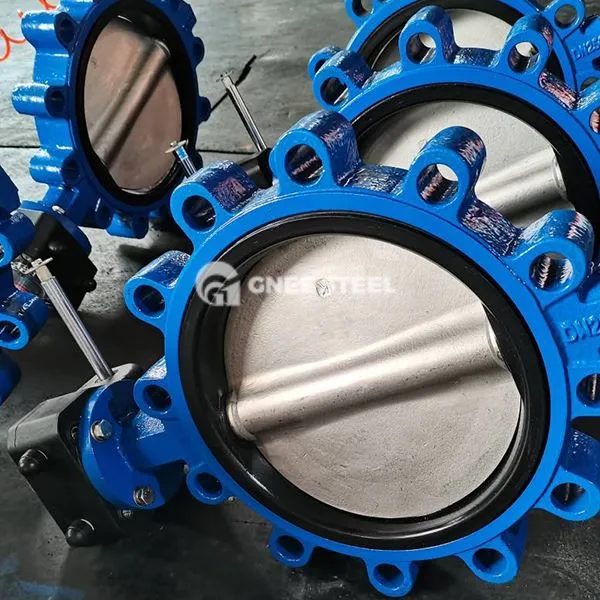 Čuguna ar sprādzi tauriņu vārsti