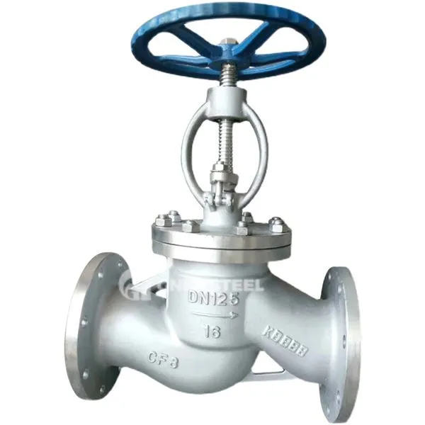 Korozijai izturīgi globusa vārsti