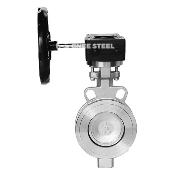 Dubultā ekscentriska augstas veiktspējas tauriņa vārsts