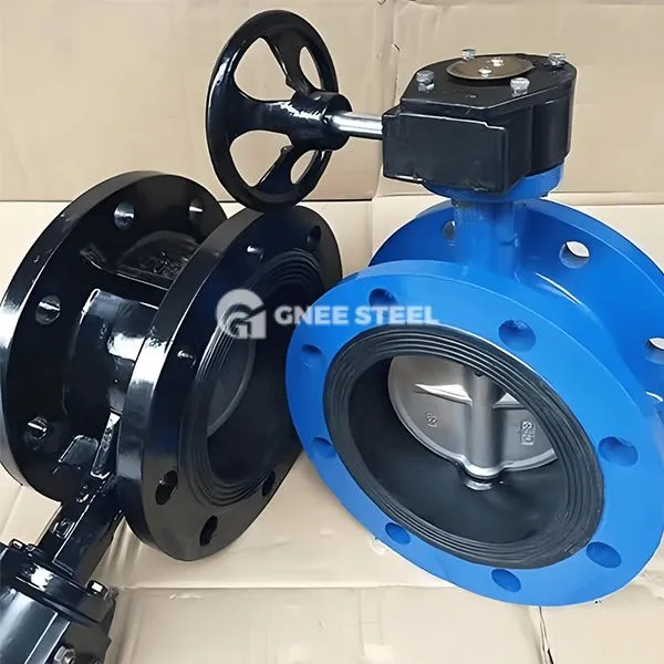 Divkāršās noslēguma tauriņu vārsti