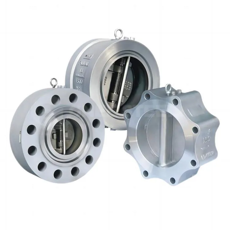 Divu plākšņu cilpas tipa pretvārsts