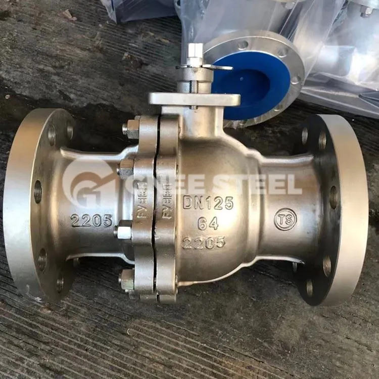 Duplex nerūsējošā tērauda lodveida vārsti