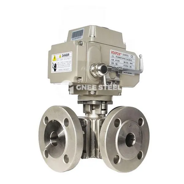 Electric 3- Way Ball vārsti