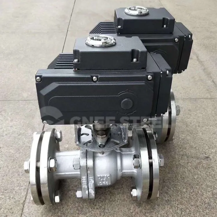 Elektriski darbināms lodveida vārsts