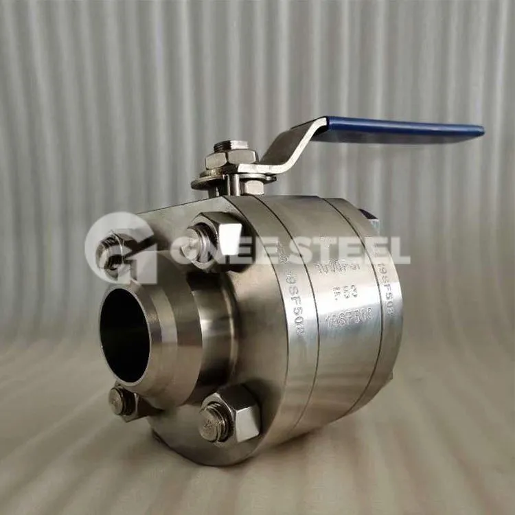 Kalts tērauda lodveida vārsts