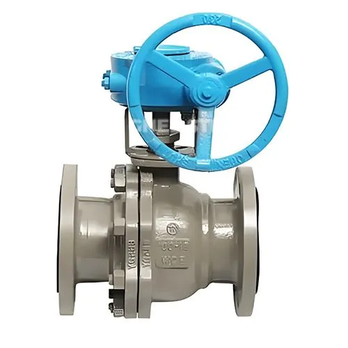 Kalts divu{0}}daļiņu peldošs lodveida vārsts