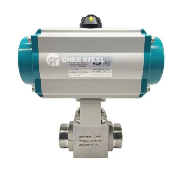 Hastelloy bumbiņas vārsti