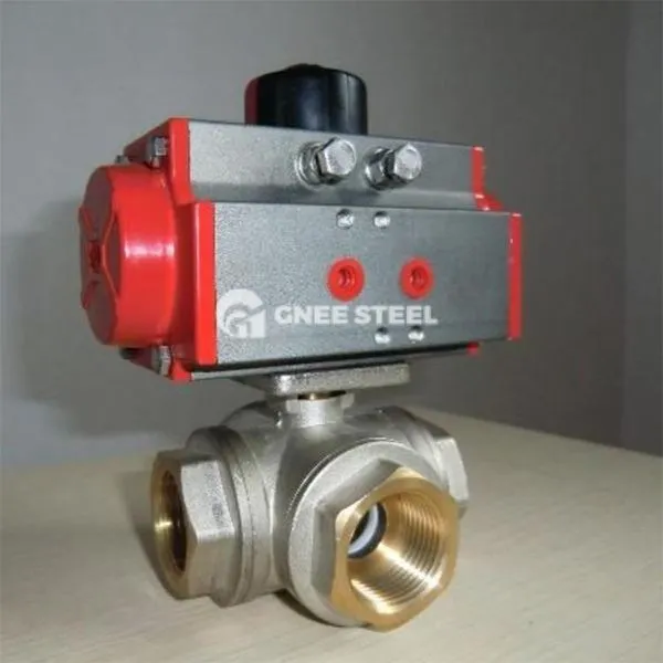 Augstspiediena 3- Way Ball vārsti