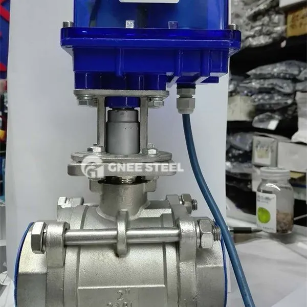 Augstspiediena elektriskā lodīšu vārsts