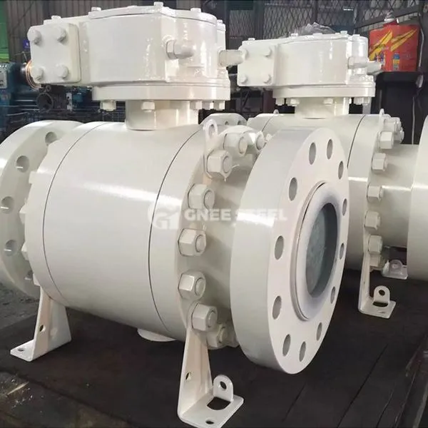 Metāla sēdvieta Trunnion bumbiņas vārsts