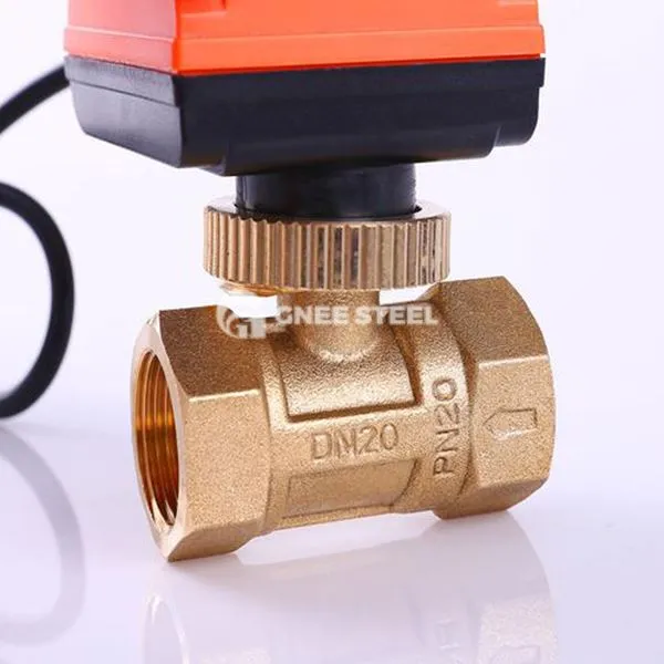 Motorizēts 2- Way Ball vārsti