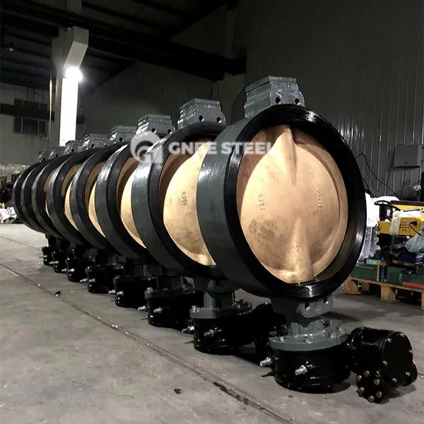 Daļēji novietots tauriņa vārsts