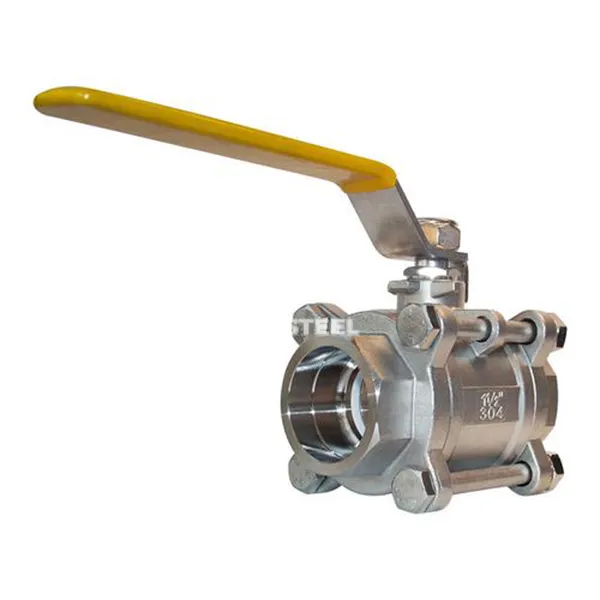 Ligzdas metināšanas bumbiņas vārsts