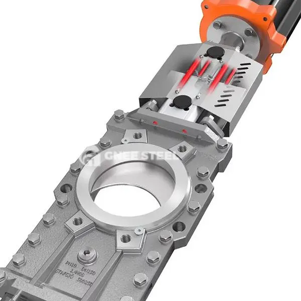 Kvadrātveida naža vārtu vārsts