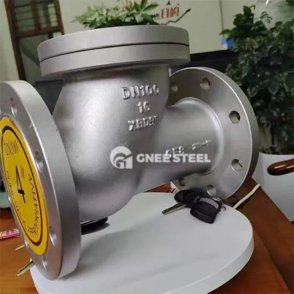 Nerūsējošā tērauda bumbiņas pretvārsts