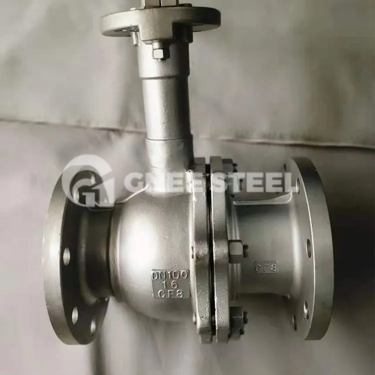 Nerūsējošā tērauda kriogēnie lodveida vārsti