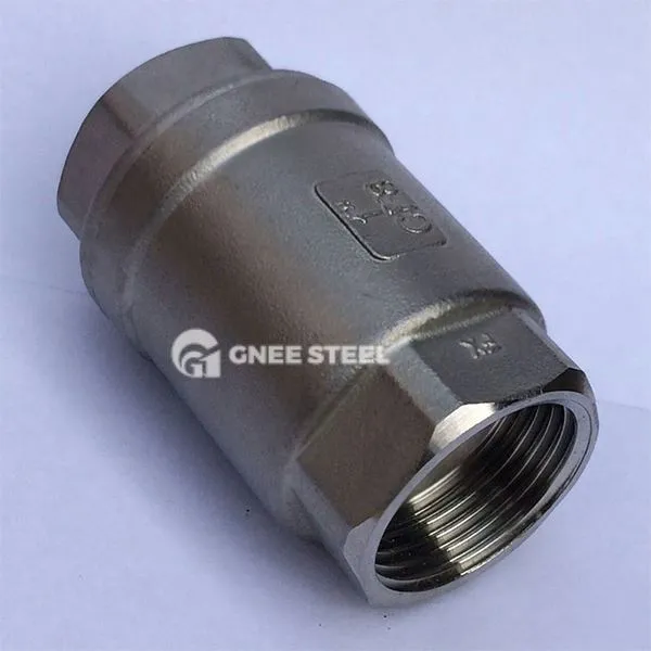 Nerūsējošā tērauda atsperes vārsts