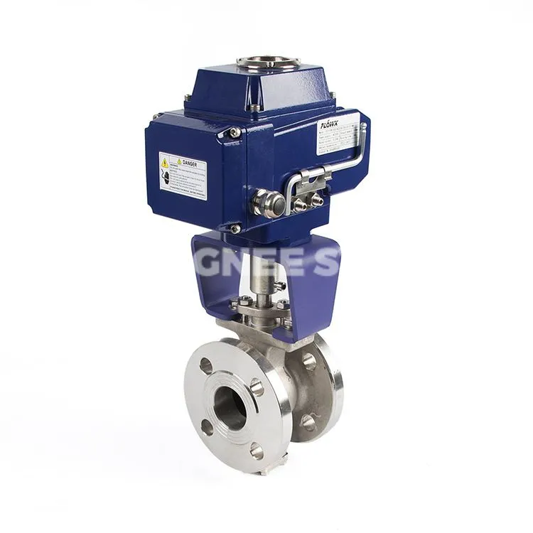 Nerūsējošais V porta lodveida vārsts