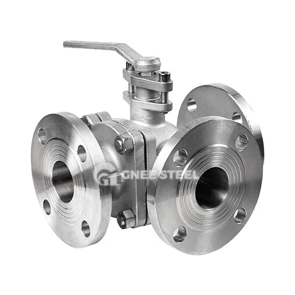 Trīsceļu atloka bumbiņas vārsti