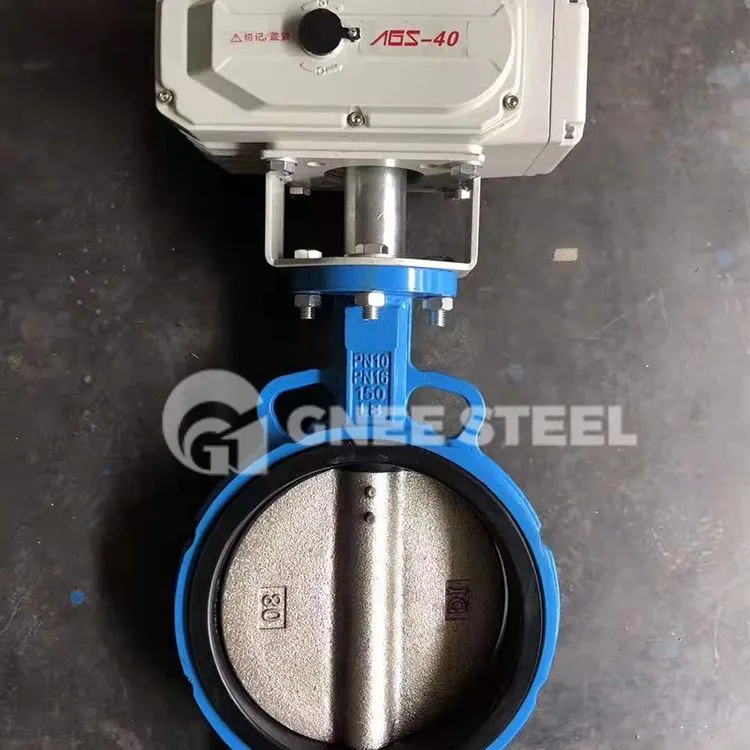 Vafeļu tipa motorizēts tauriņvārsts